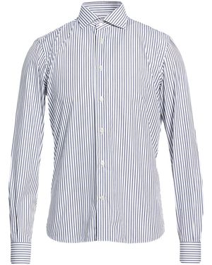 MASTRICAMICIAI Midnight Shirt Cotton - Blue