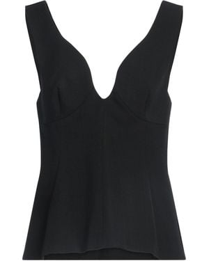 Jil Sander Top Viscose, Silk - Black