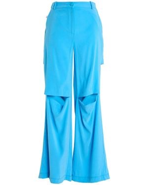 Jijil Trousers Viscose, Polyester - Blue