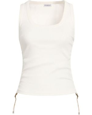 Burberry Camiseta De Tirantes - Blanco