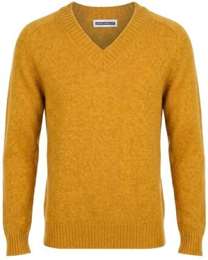 Original Vintage Style Pullover - Gelb