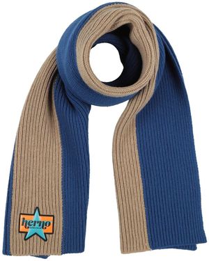 Herno Scarf Wool - Blue