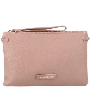 Roccobarocco Clutch Textile Fibers - Pink