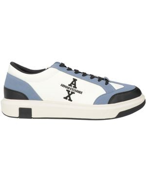 ARMANI EXCHANGE Sneakers Polyester, Polyurethane - White