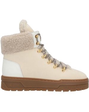 Pollini Ankle Boots Leather - Natural