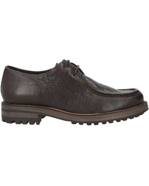 Antica Cuoieria Zapatos De Cordones - Marrón
