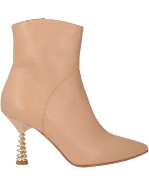 Wo Milano Botines De Caña Alta - Marrón