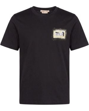Marni T-Shirt Cotton - Black