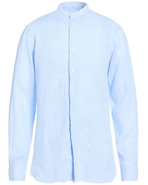 Barba Napoli Hemd - Blau