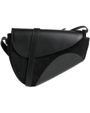 Neous Cross-Body Bag Leather - Black