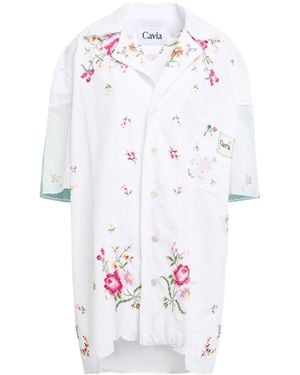 CAVIA Shirt Textile Fibers - White