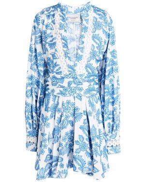 Forte Mini Dress Rayon - Blue