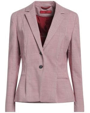 HUGO Blazer Cotton, Polyester, Wool, Elastane - Pink