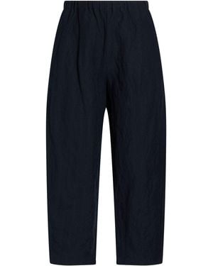 Apuntob Midnight Pants Cotton, Virgin Wool, Metal - Blue