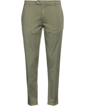 RE_HASH Military Trousers Cotton, Elastane - Green