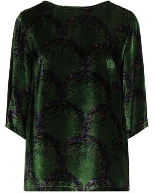 Siyu Top Viscose, Silk - Green