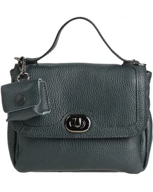 Gabs Dark Handbag Calfskin - Black