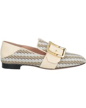 Bally Loafers Cotton, Polyester, Leather - White