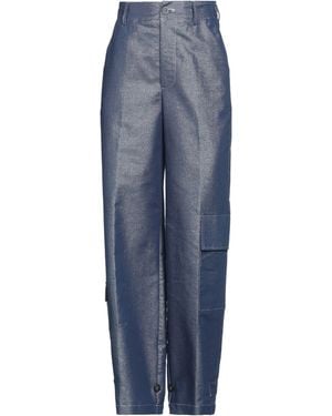 Soallure Pants Cotton, Lyocell, Lurex - Blue