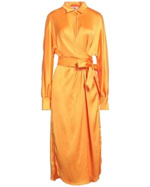MSGM Midi Dress - Orange