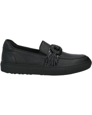 Giovanni Conti Loafers Leather - Black