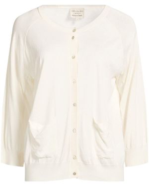 ALESSIA SANTI Cardigans - White