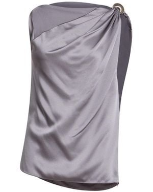 Lanvin Top Acetate, Viscose - Grey