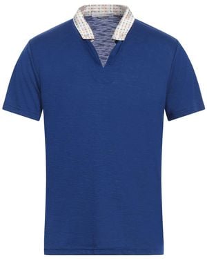 Daniele Alessandrini Polo Shirts - Blue