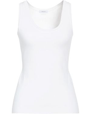 Ferragamo Top Viscose, Polyester, Polyamide, Elastane - White