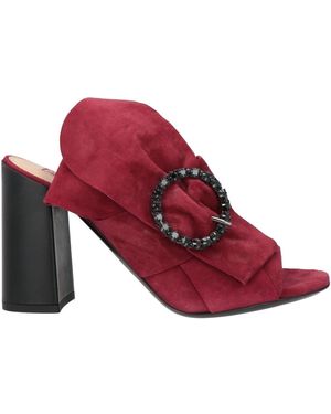 Ballin Amsterdam Sandals Textile Fibers - Red