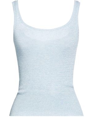 Eleventy Top Viscose, Polyester - Blue
