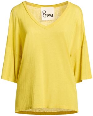 8pm T-Shirt - Yellow