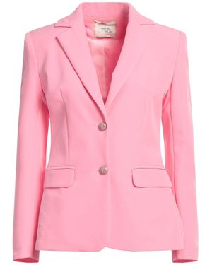 Yes-Zee Blazer Polyester, Elastane - Pink