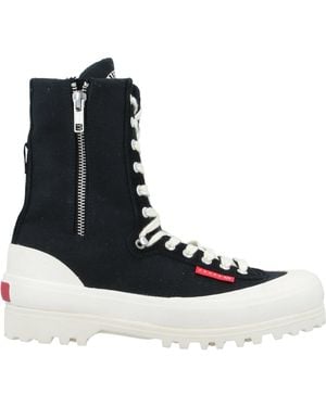 PAURA x SUPERGA Ankle Boots - Black