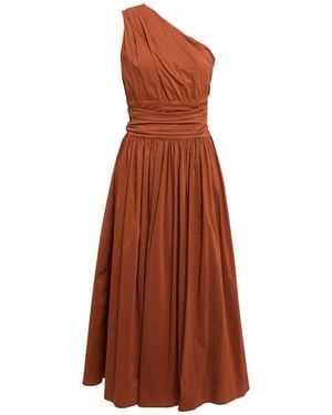 Liviana Conti Midi Dress - Brown