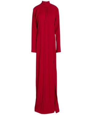 Blumarine Maxi Dress Acetate, Viscose, Elastane - Red