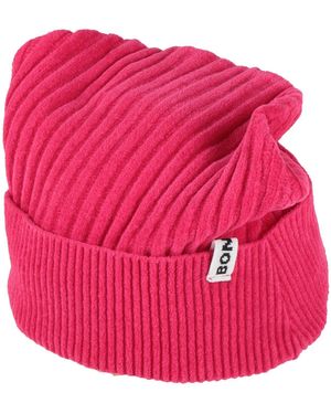 Bonsai Fuchsia Hat Cotton, Elastane - Pink