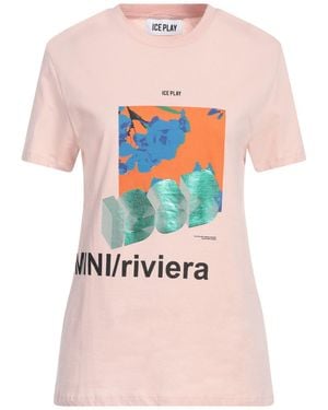Ice Play T-Shirt Cotton - Pink