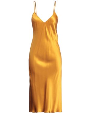 Jil Sander Midi-Kleid - Mettallic