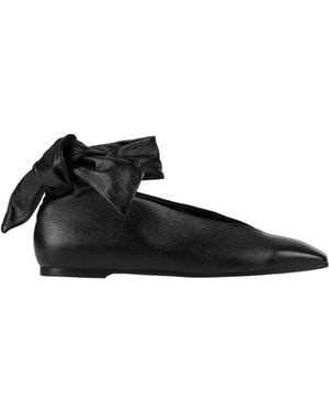 Emporio Armani Ballet Flats Goat Skin - Black