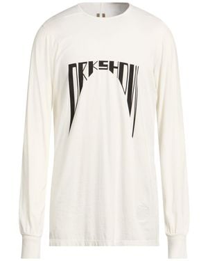 Rick Owens T-Shirt Cotton - White
