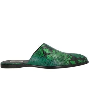 Bally Mules & Clogs Goat Skin - Green