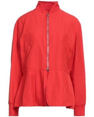 Rose' A Pois Chaqueta y Cazadora - Rojo