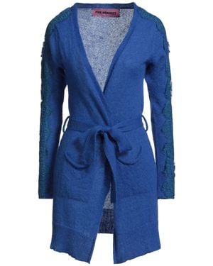 Pink Memories Strickjacke - Blau