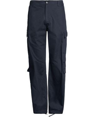 MSGM Midnight Pants Cotton - Blue