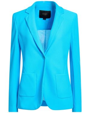 SEVENTY VENEZIA Blazer Polyamide, Elastane - Blue