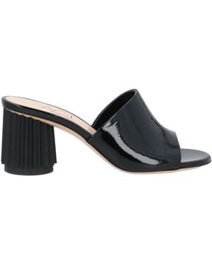 Agl Attilio Giusti Leombruni Sandals Leather - Black