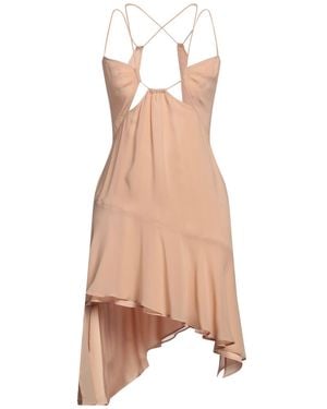 ANDAMANE Mini Dress Silk, Elastane - Pink
