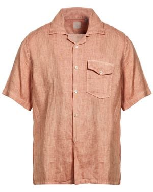 Eleventy Platinum Shirt Linen - Pink