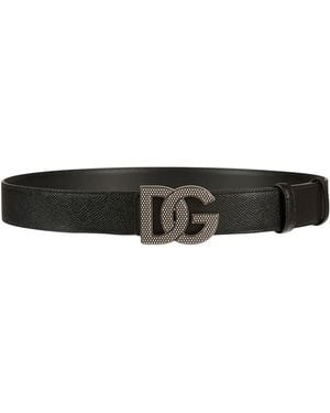 Dolce & Gabbana Belt Calfskin - Black